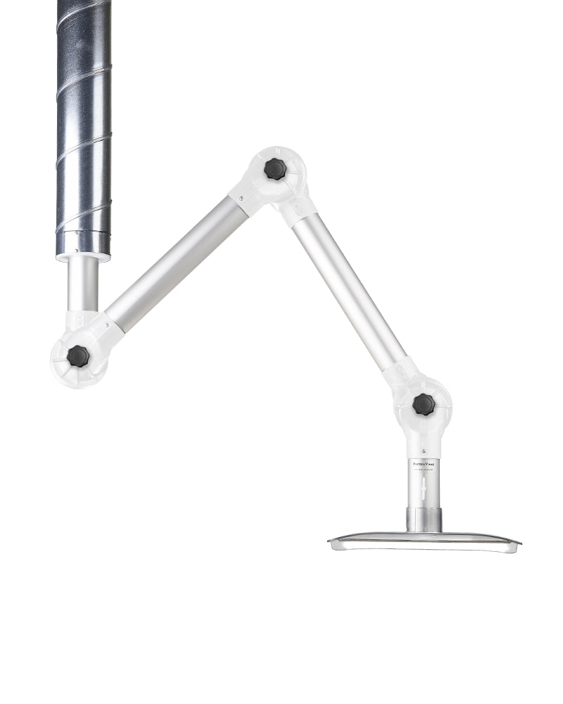 White extraction arm